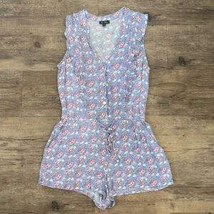 Lily Rose Floral Romper
